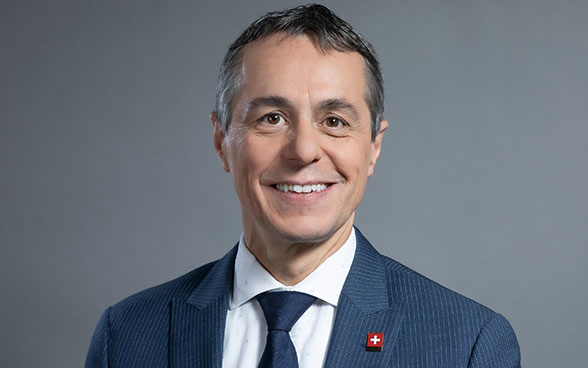 Aussenminister Ignazio Cassis
